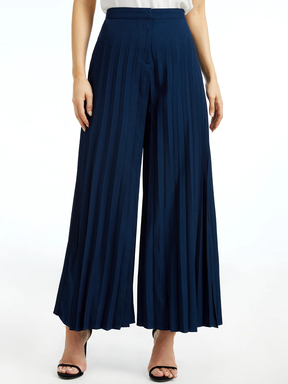 Loose Plain Urban Fashion H-Line Long Pants | stylewe