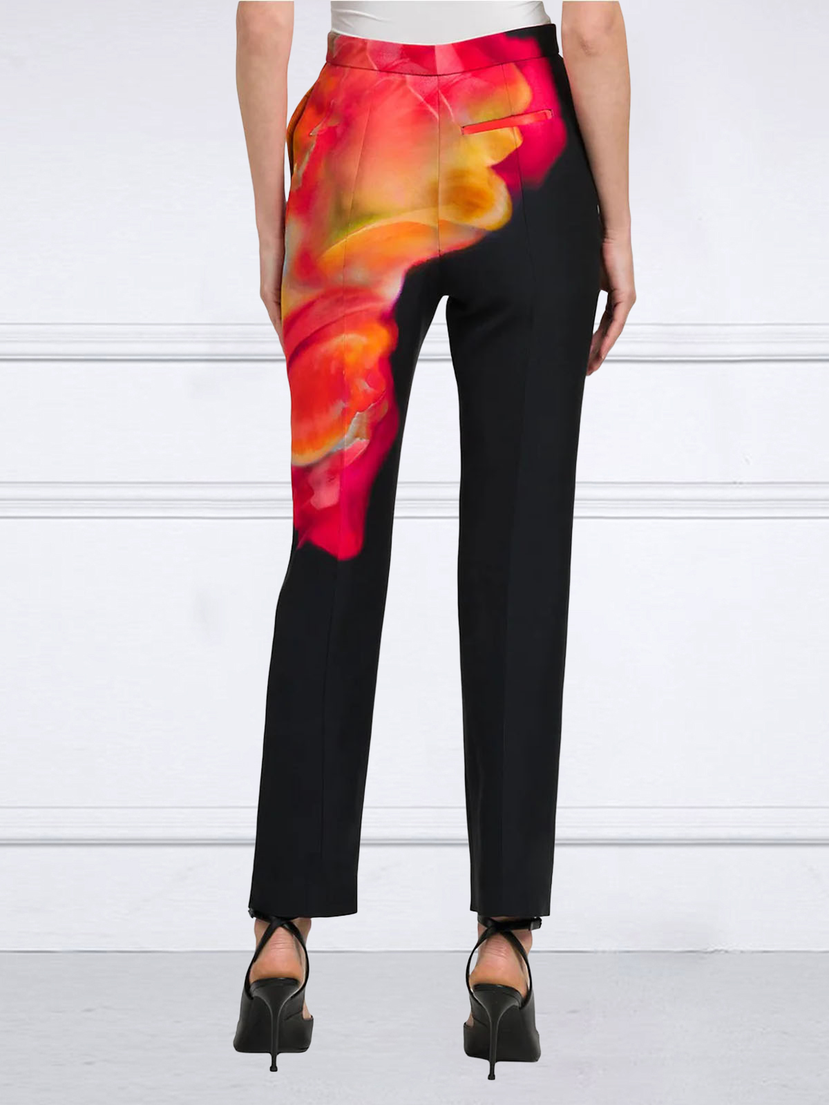 Regular Fit Urban Abstract Fashion Pants