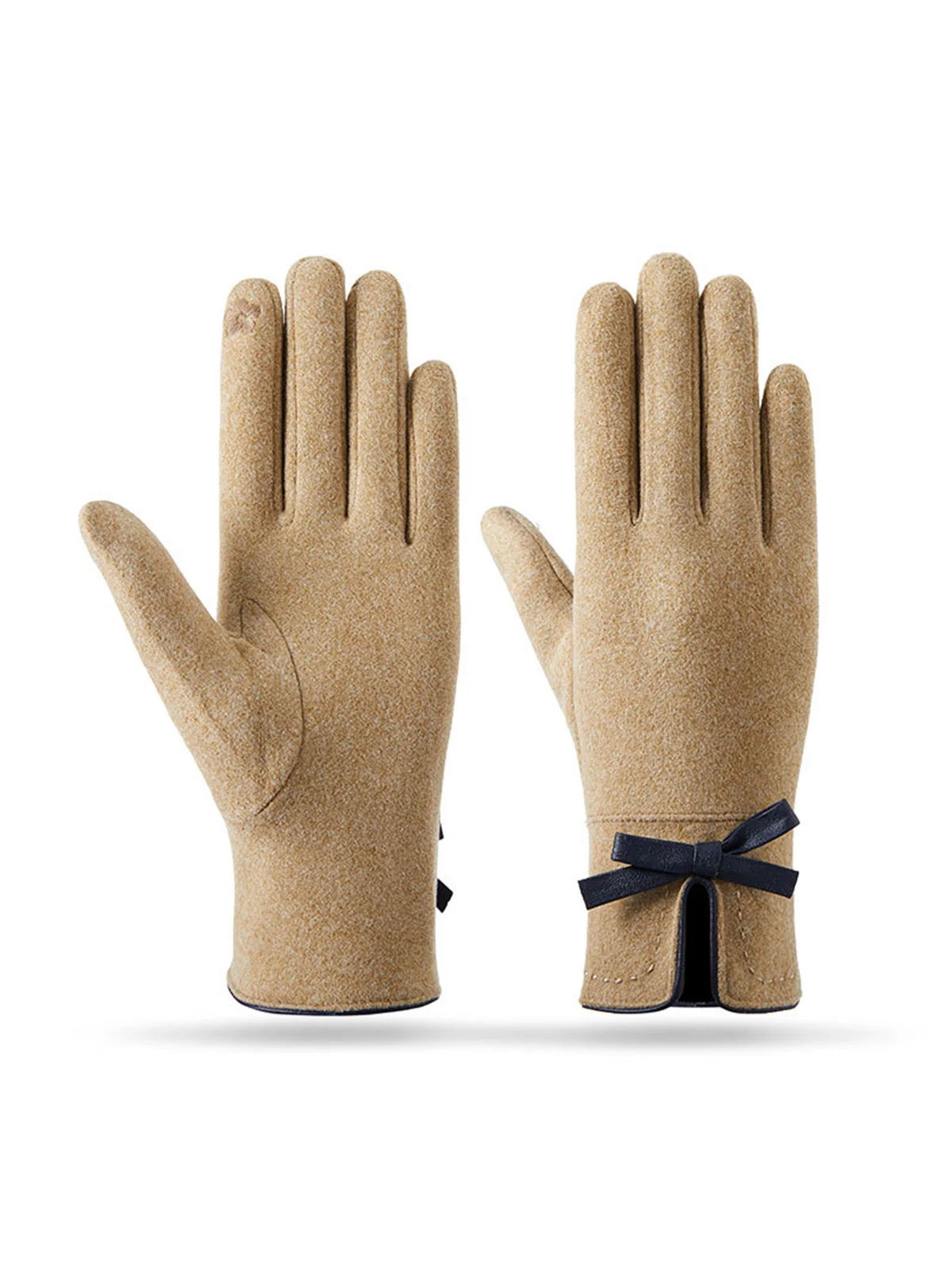 Elegant Bowknot Warmth Gloves