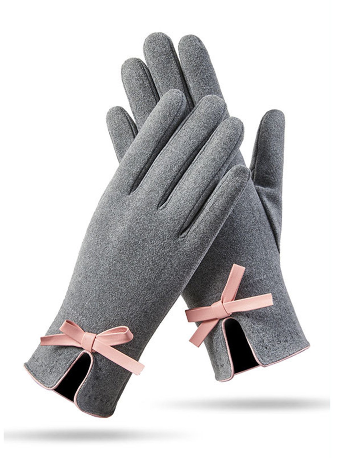 Elegant Bowknot Warmth Gloves