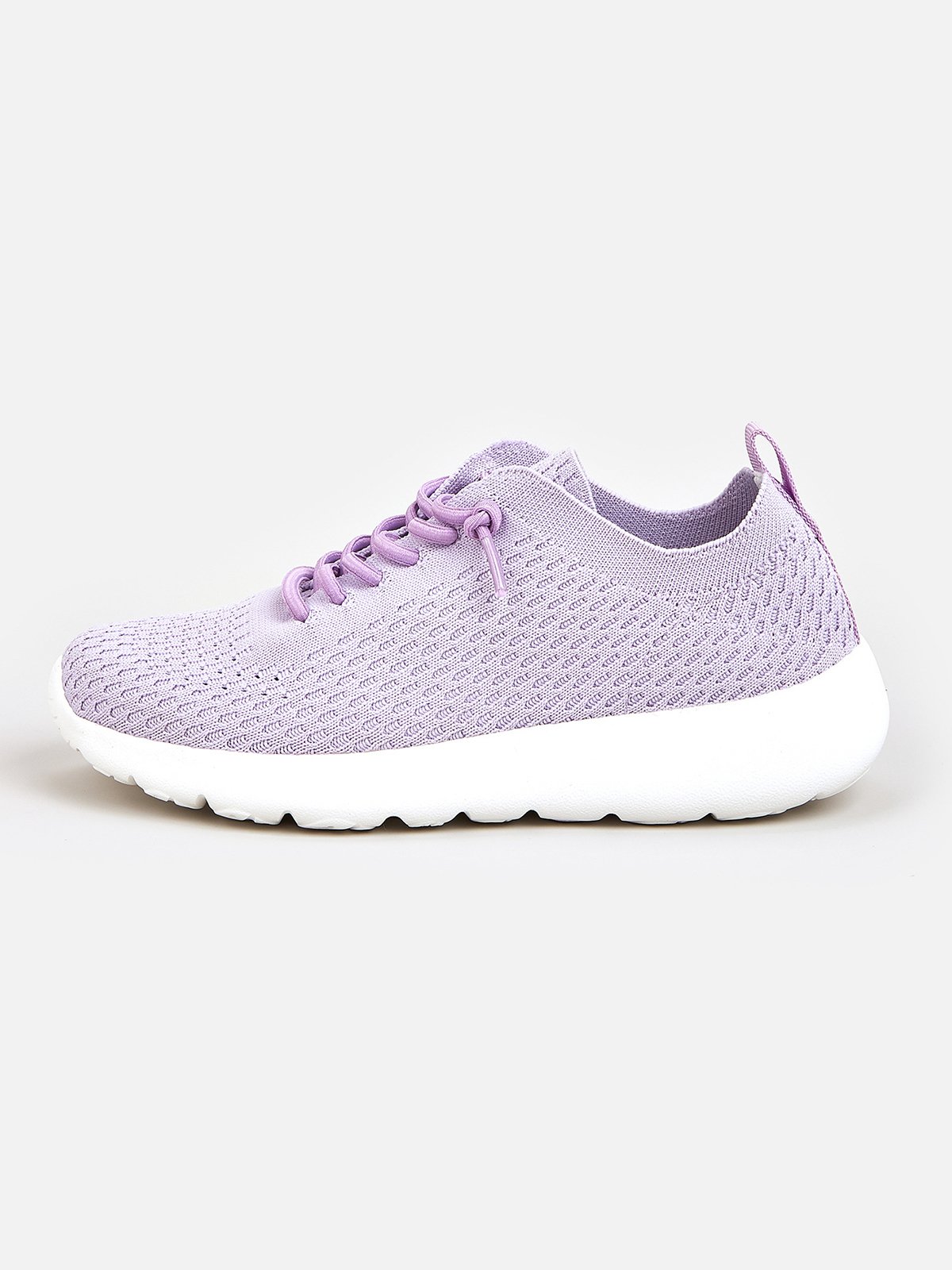 Casual Breathable Knitted Slip-On Running Shoes