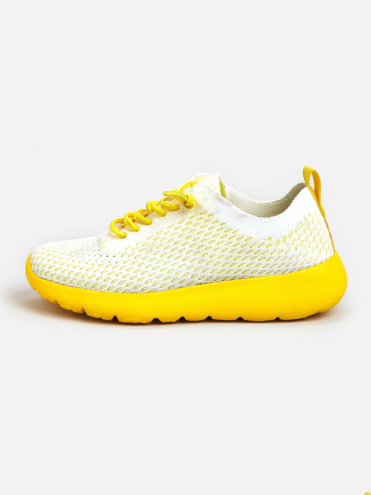 Casual Breathable Knitted Slip-On Running Shoes