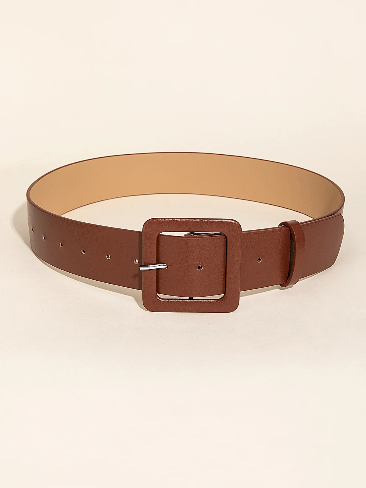 Minimalist Square Buckle Belt