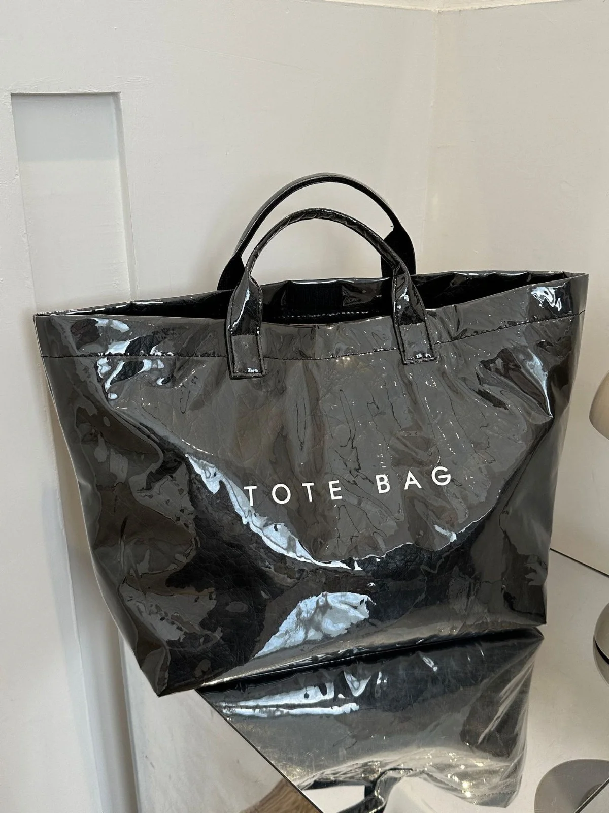 Casual Waterproof PVC Large Capacity Tote Bag