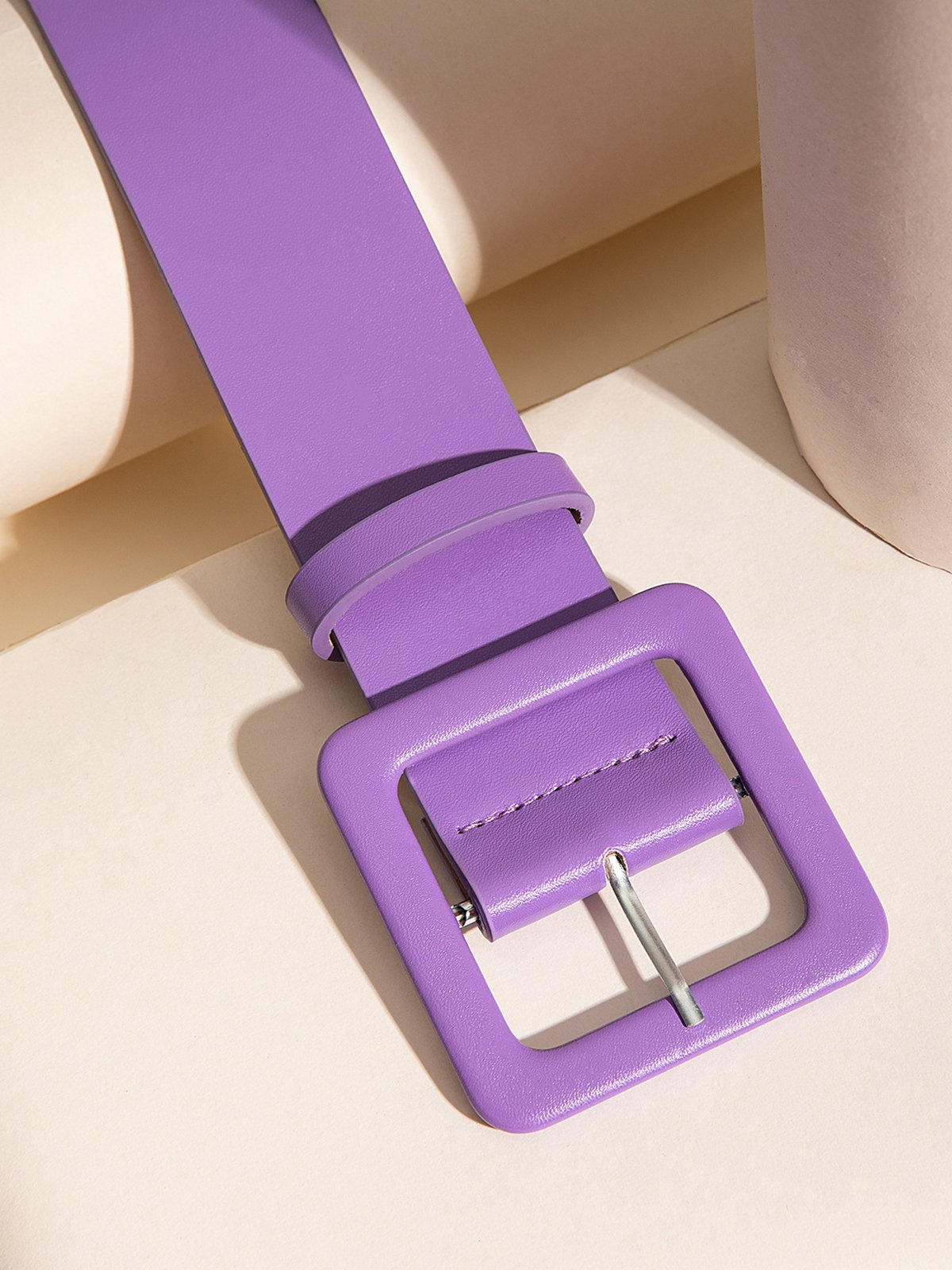 Minimalist Square Buckle Belt