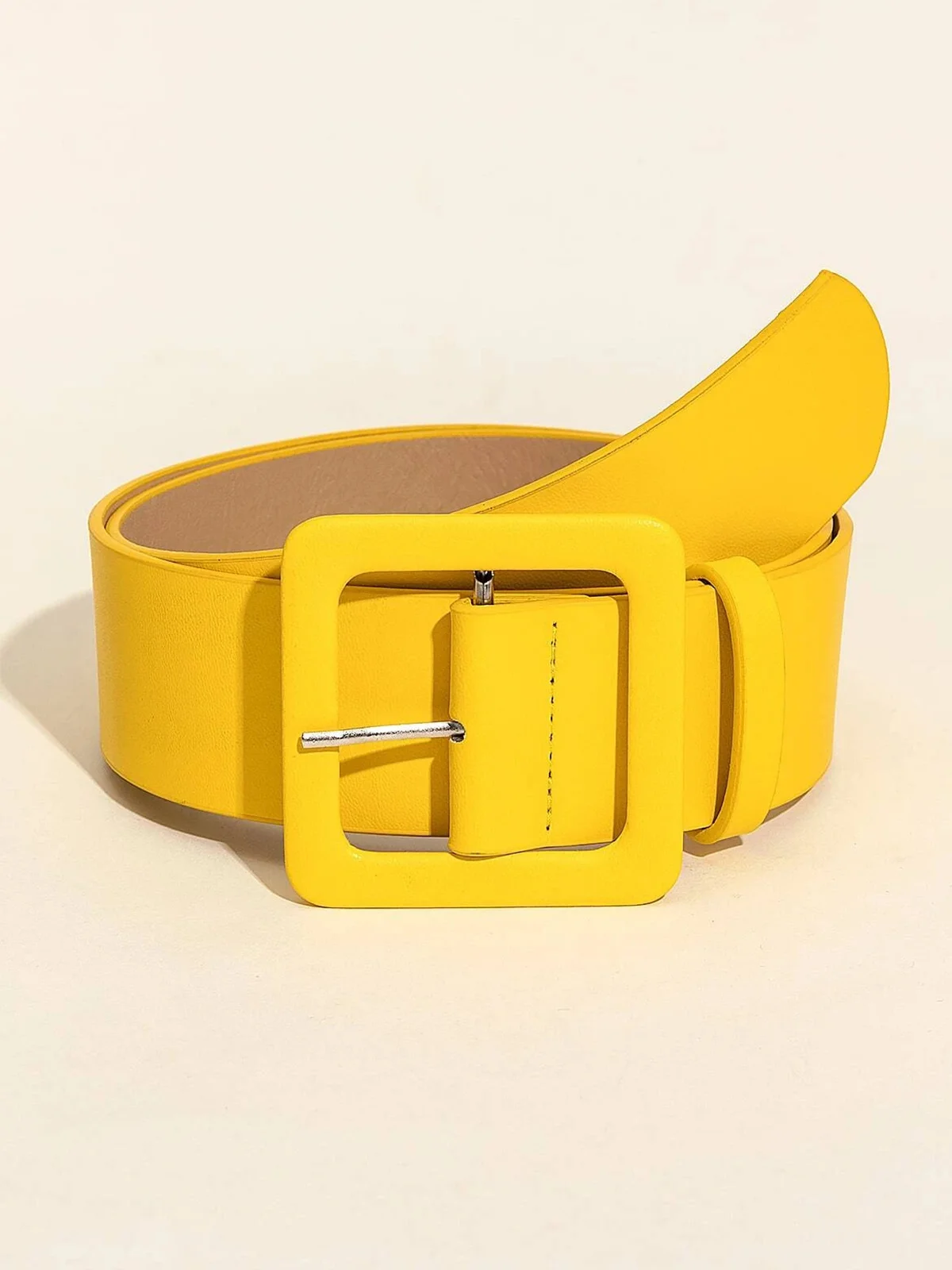 Minimalist Square Buckle Belt