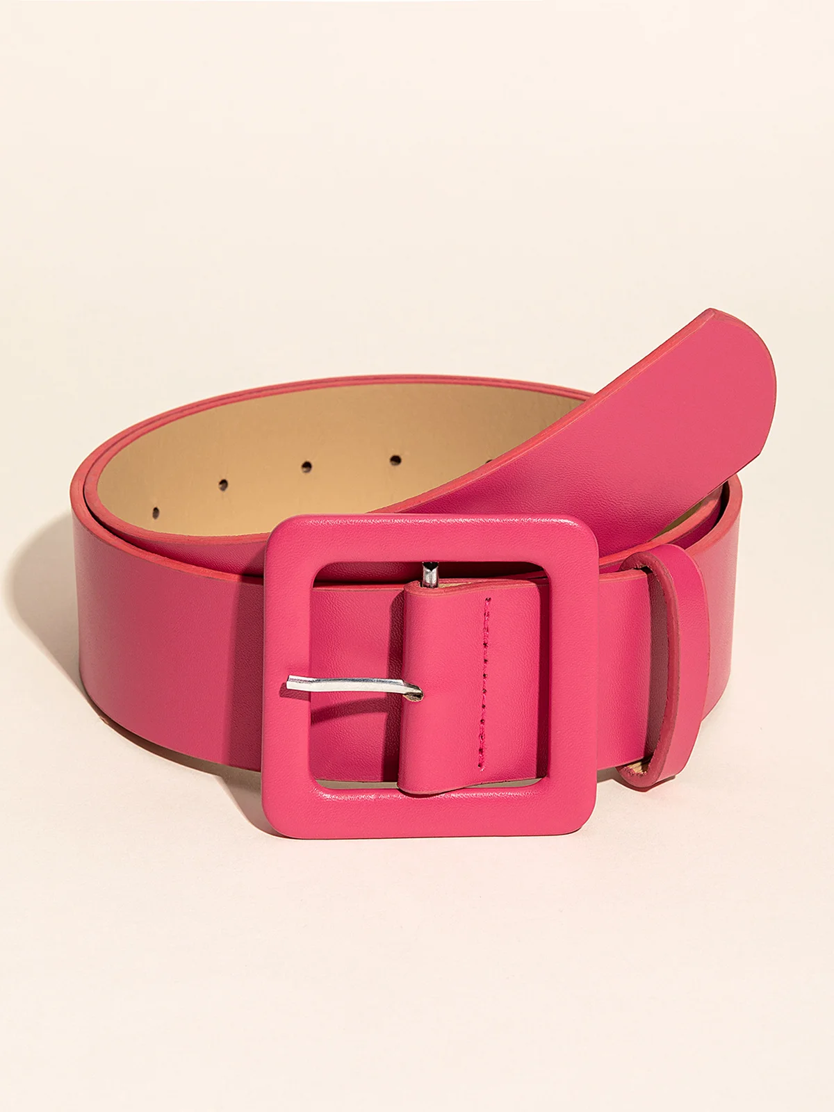 Minimalist Square Buckle Belt