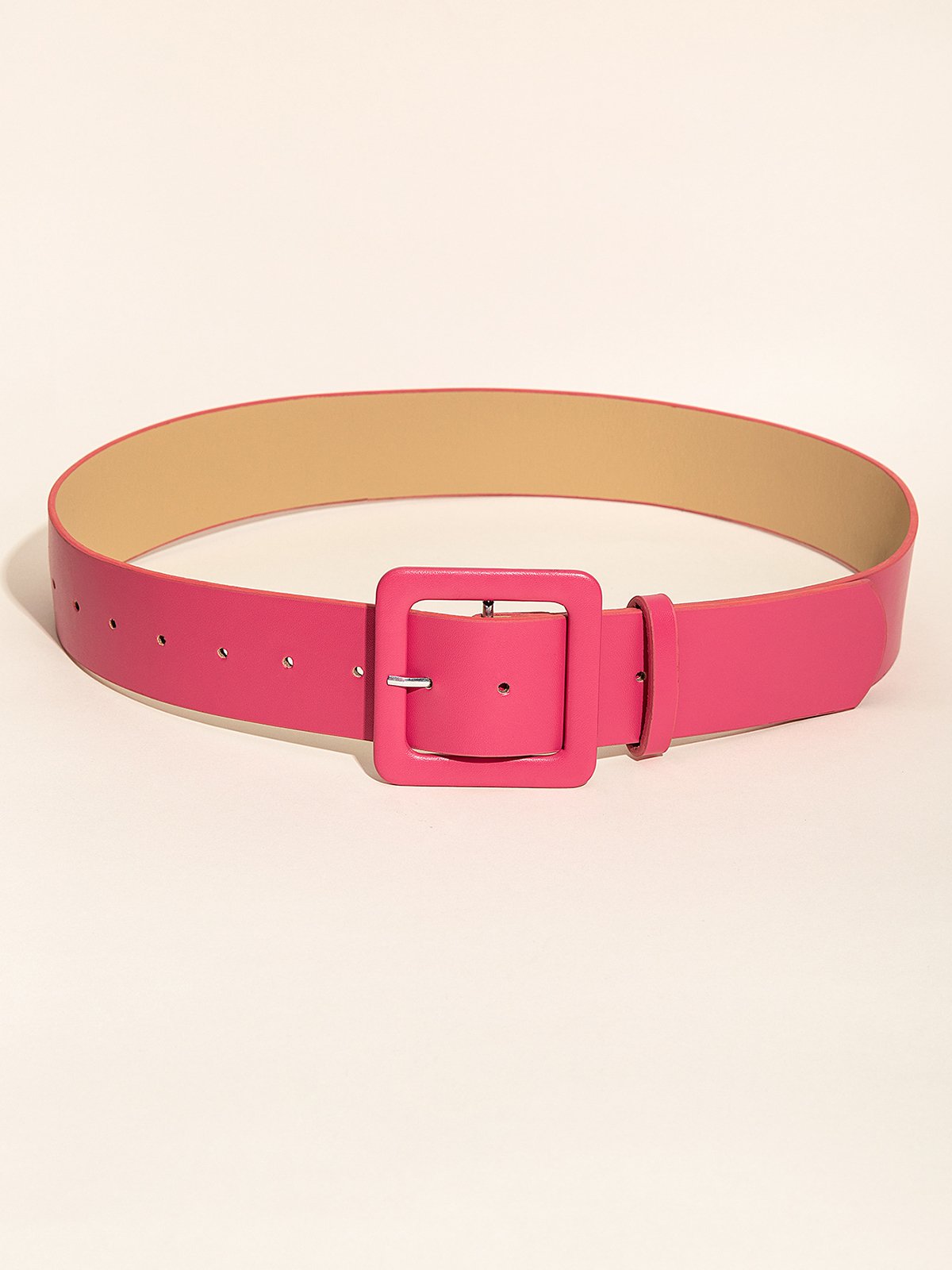 Minimalist Square Buckle Belt