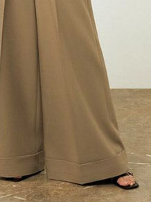 Loose Urban Plain Pants