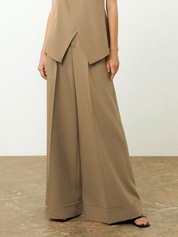 Loose Urban Plain Pants