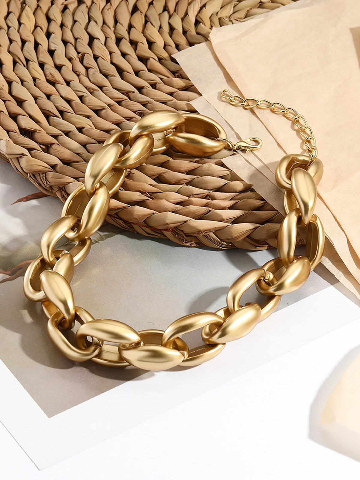 Exaggerated Chunky Chain Necklaces