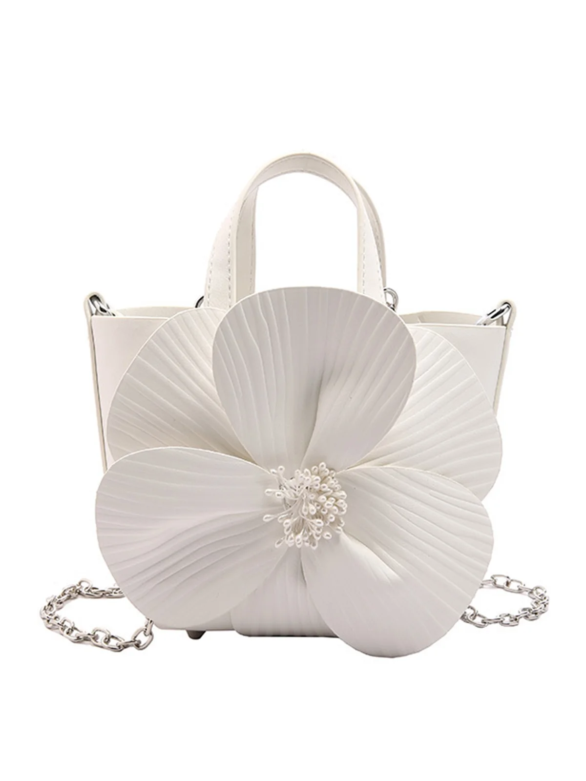 3D Floral Handbag and Crossbody Bag