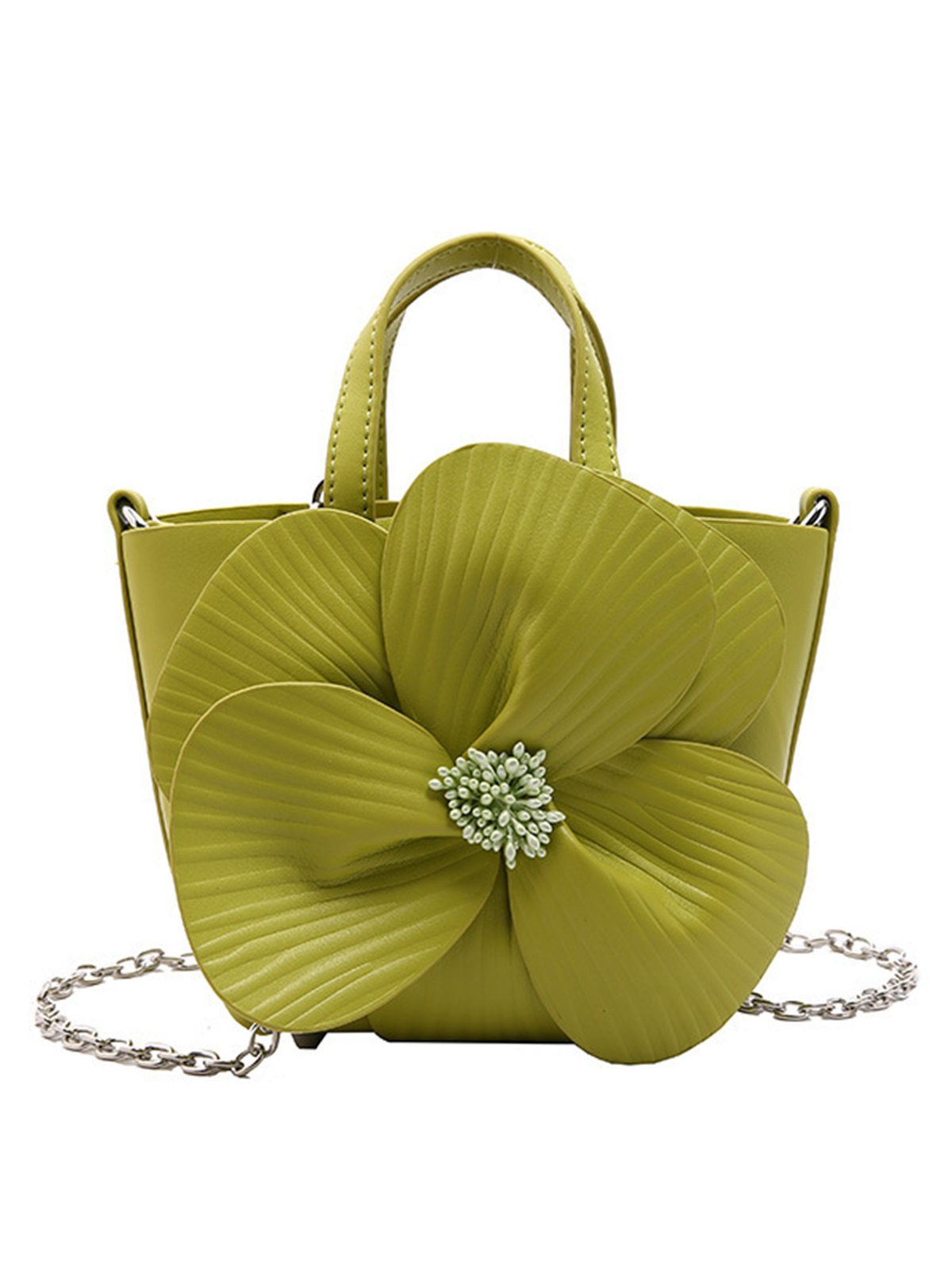 3D Floral Handbag and Crossbody Bag