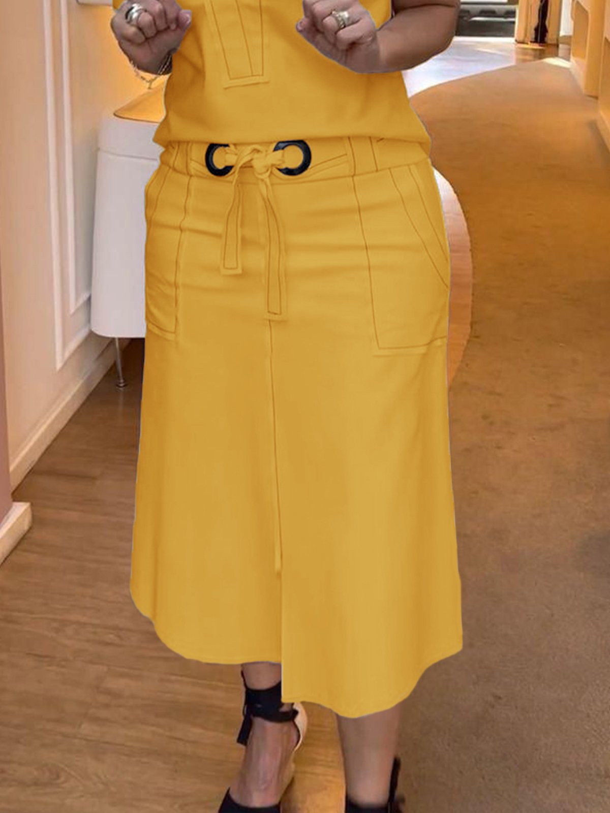 Urban Regular Fit A-line Skirt