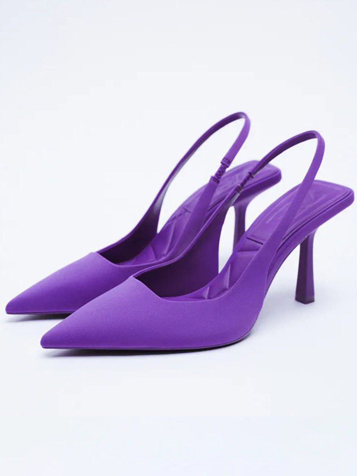 Stiletto Heel Elegant Plain All Season Flat