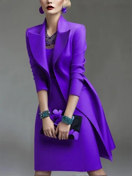 Lapel Collar Urban Long Sleeve Trench Coat