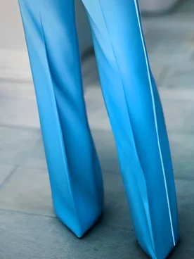 Urban Color Block Straight Pants