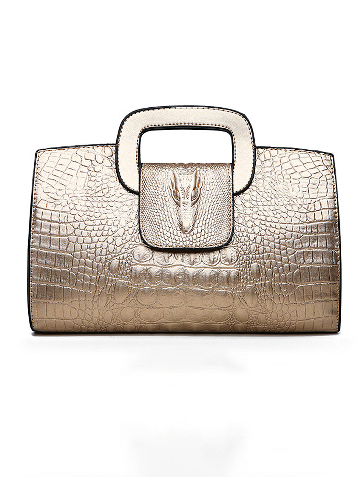 PU Elegant Clutch Square Bag