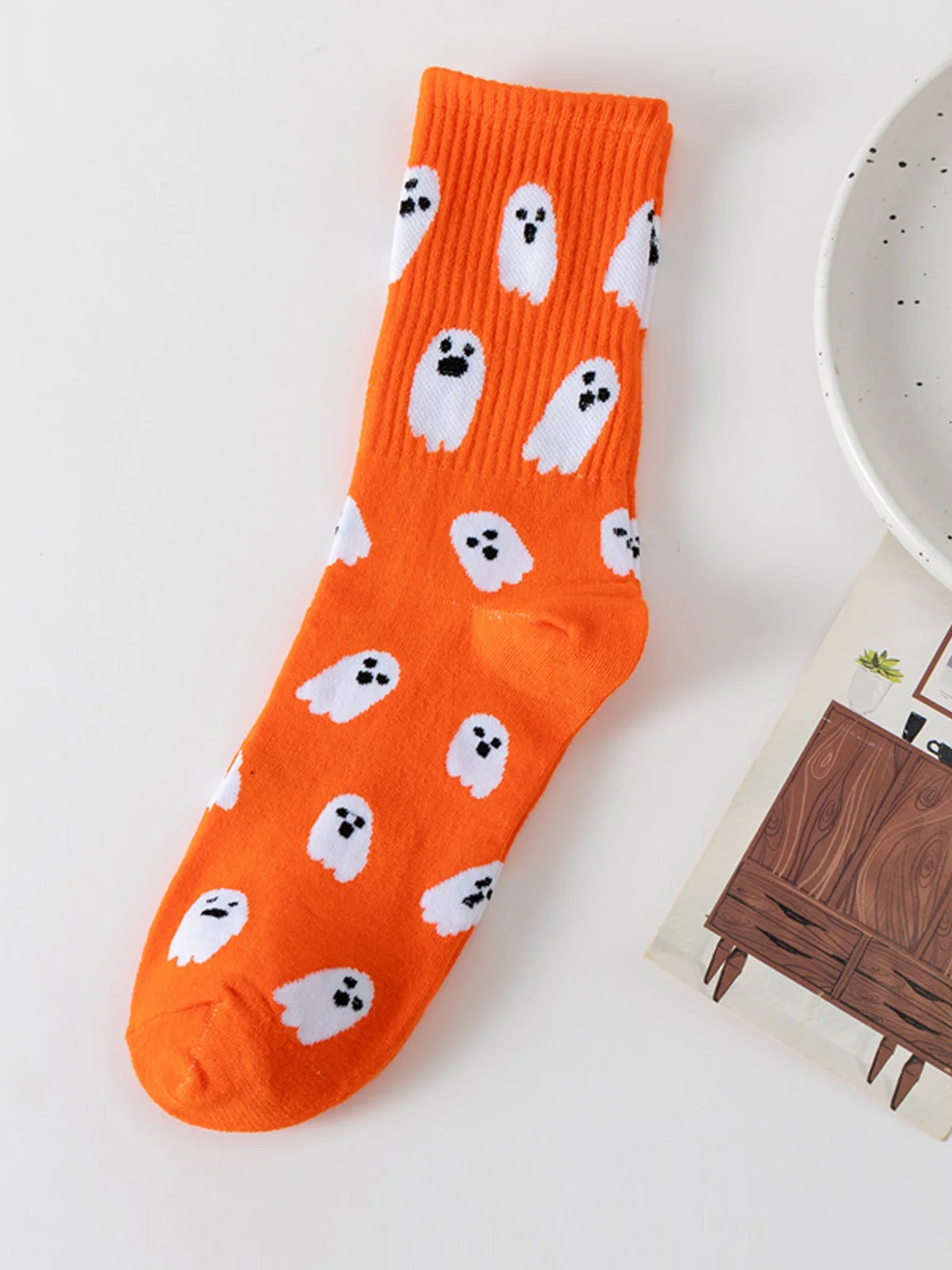 Halloween Casual Over the Calf Socks