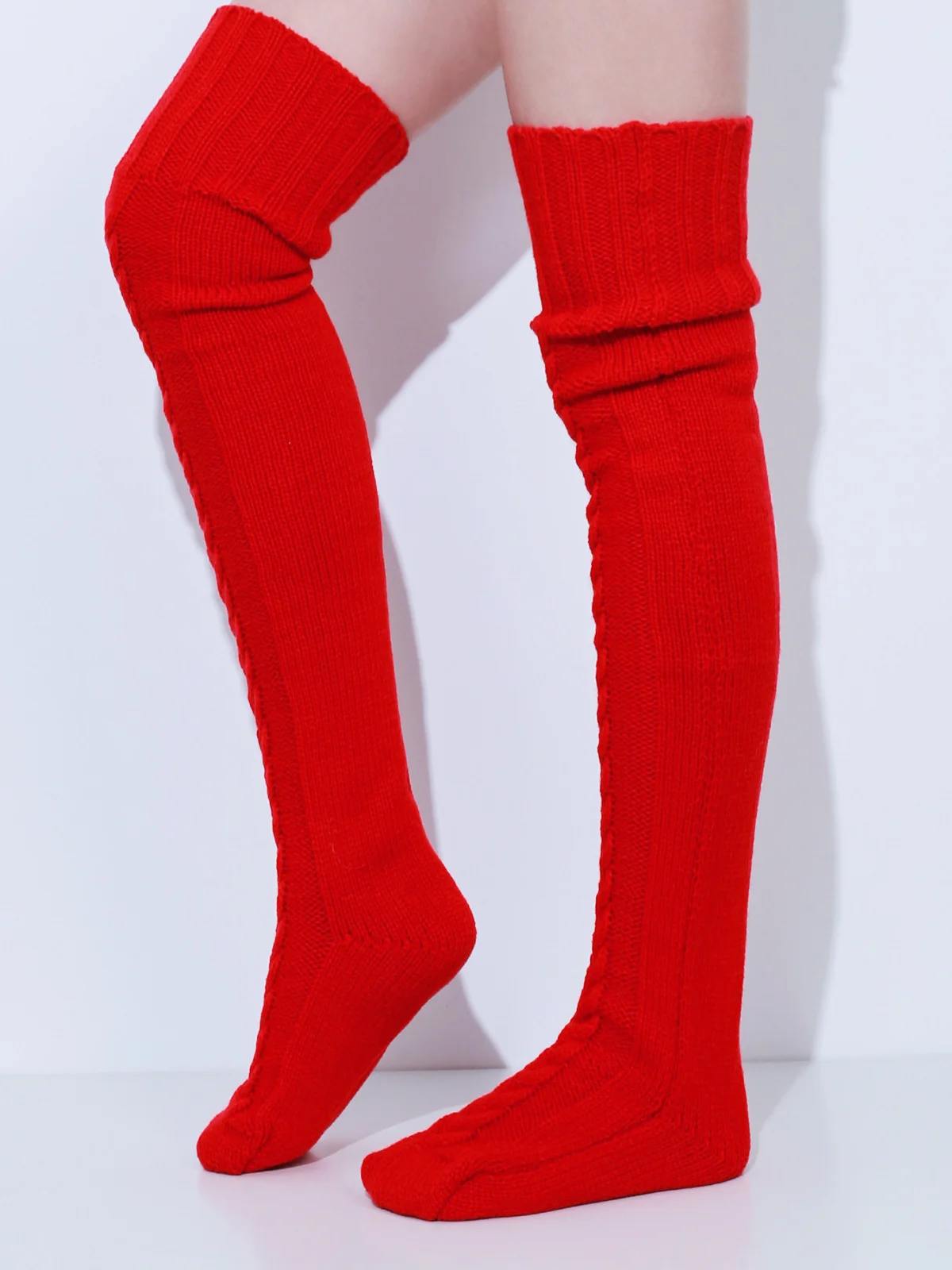 Christmas atmosphere red socks