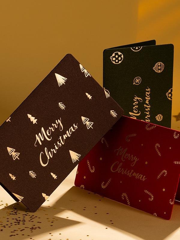 Merry Christmas Card Thoughtful Gift Idea for Friends and Family (1 Card With Envelope)