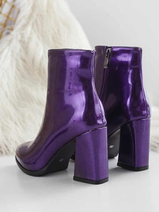 Plain Casual Autumn Pu Fashion Boots