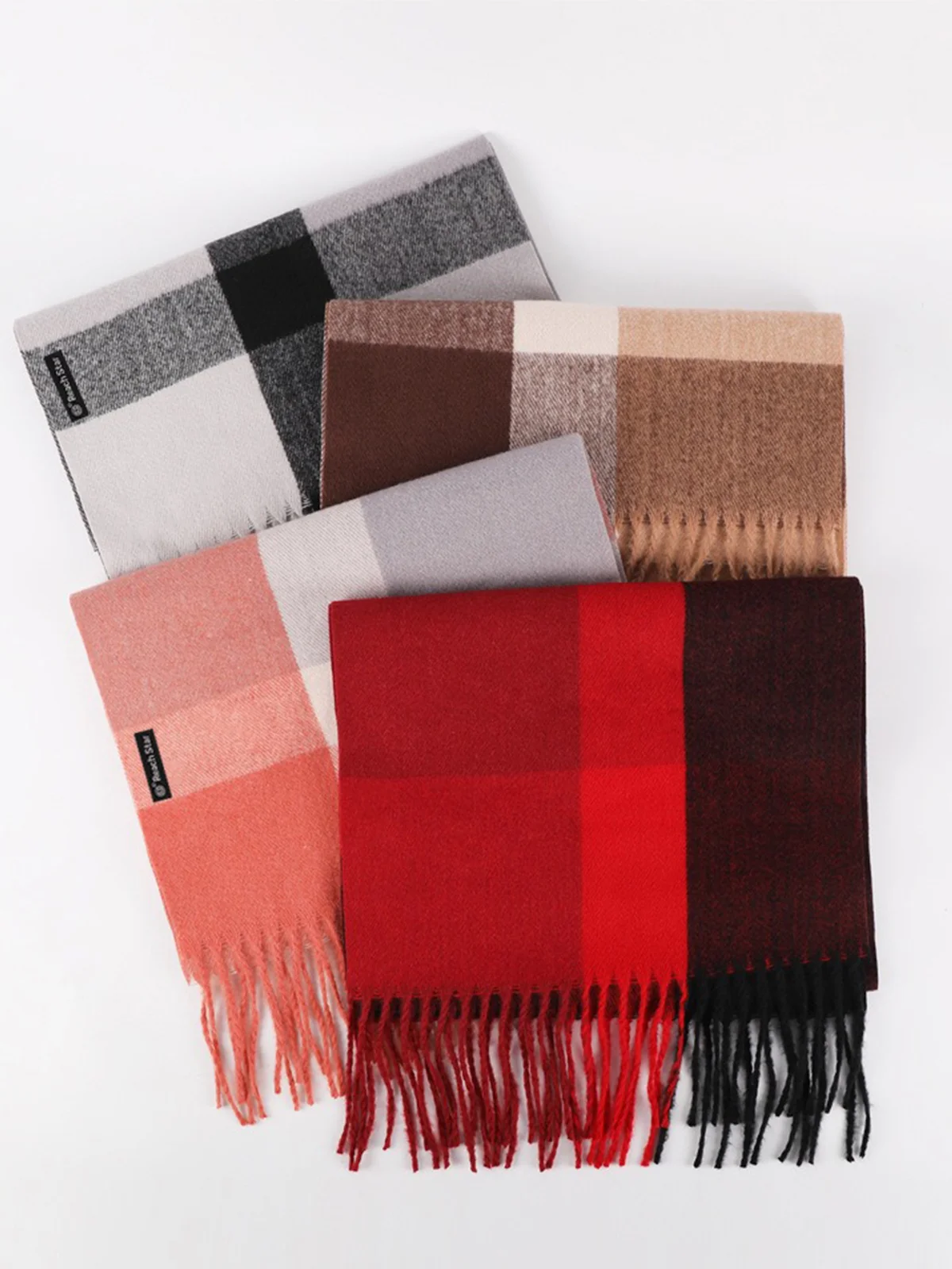 Casua lDaily Plaid Scarf