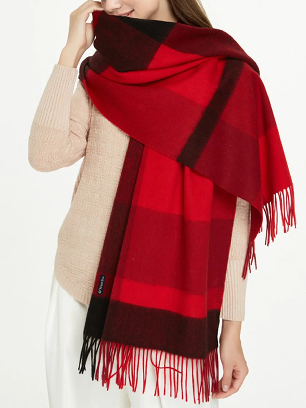 Casua lDaily Plaid Scarf