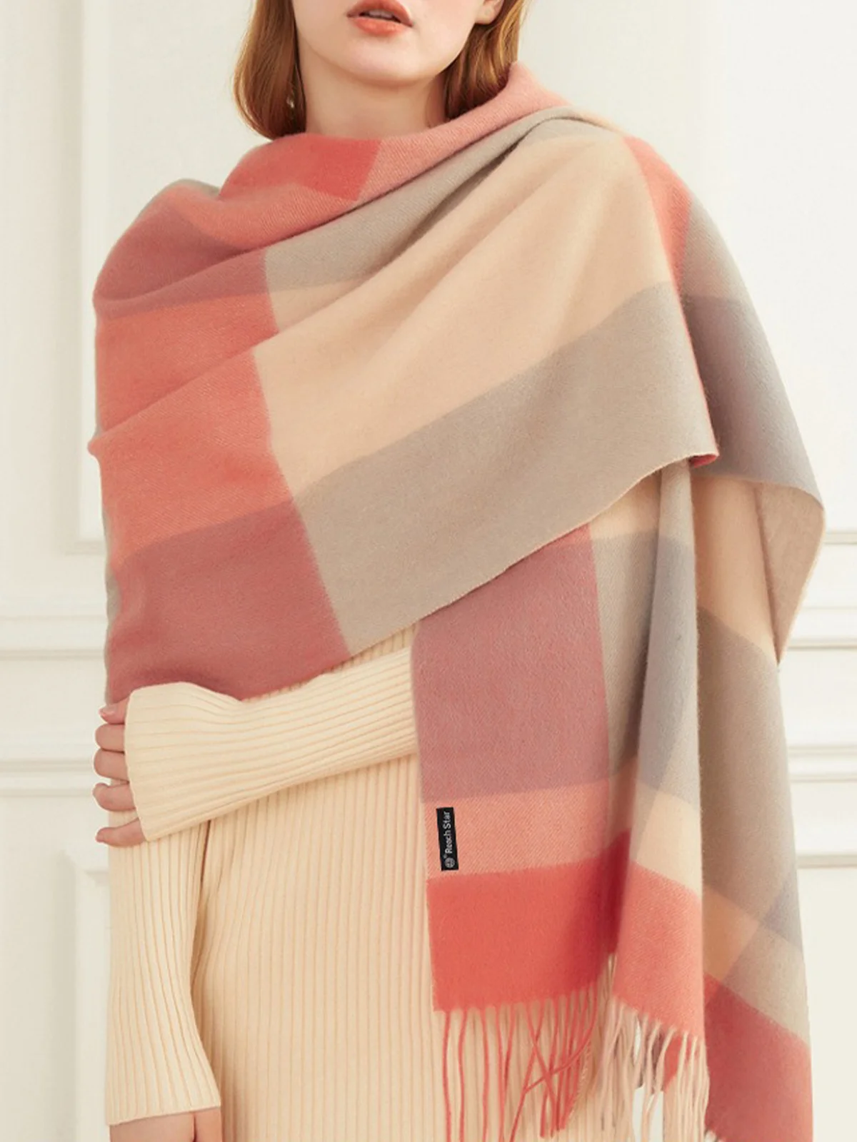 Casua lDaily Plaid Scarf