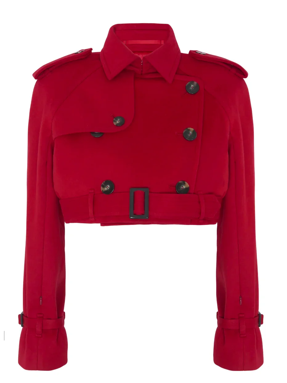 Christmas Buttoned Urban Jacket