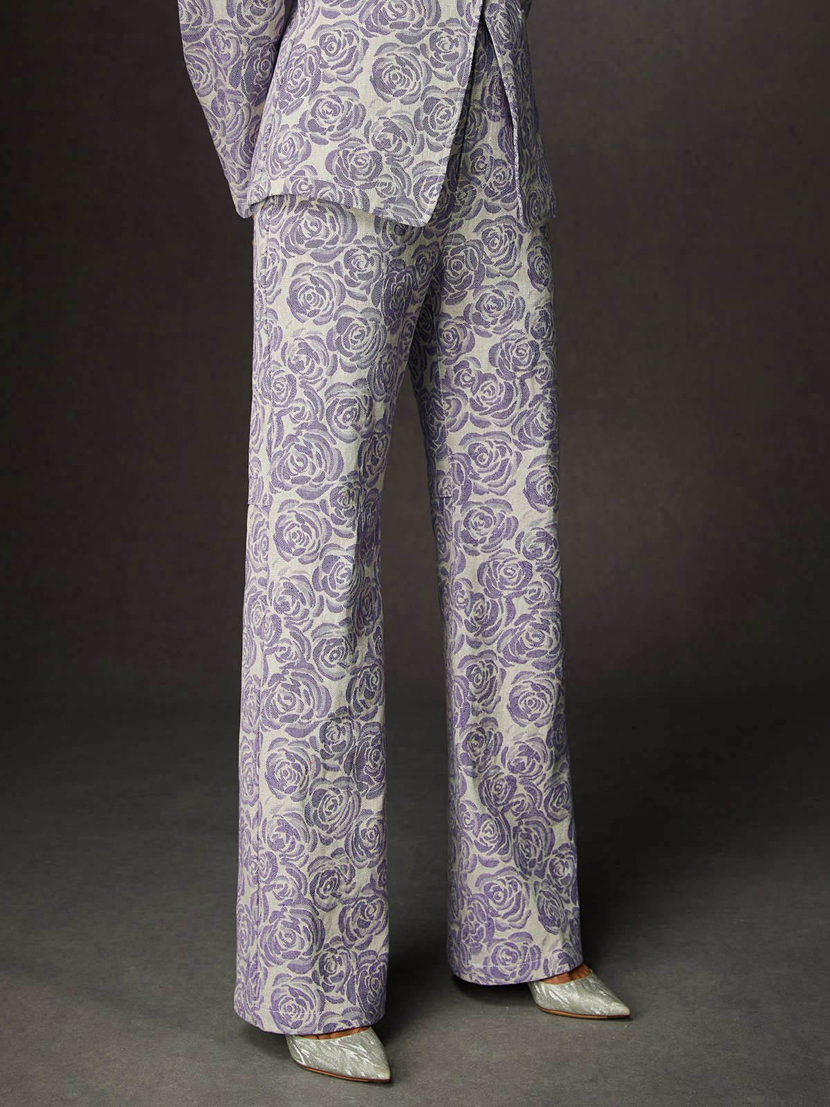 Urban Rose Jacquard Jeans