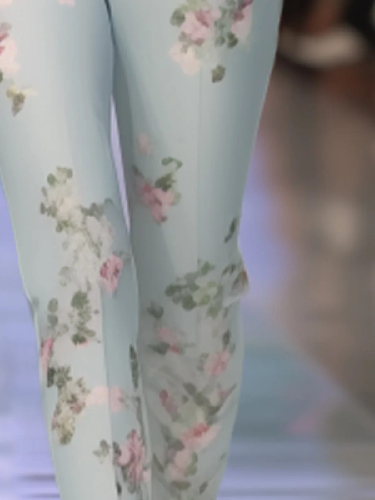 Vacation Floral Straight Pants