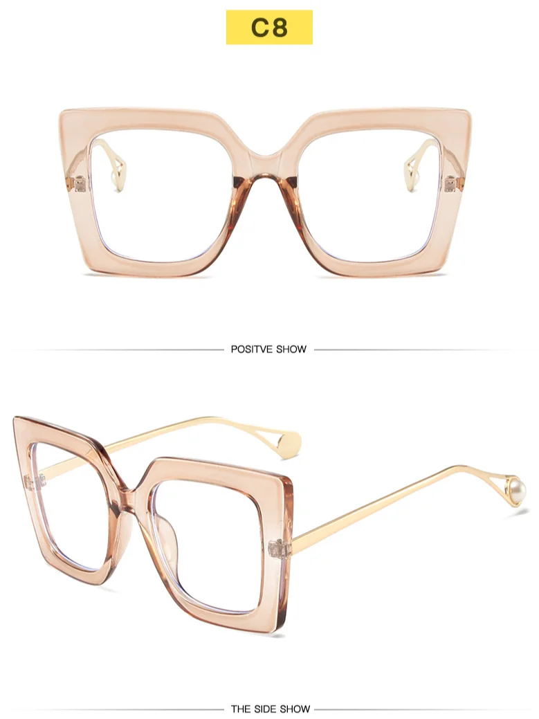 Urban Ombre Geometric Leopard crylic Frame 