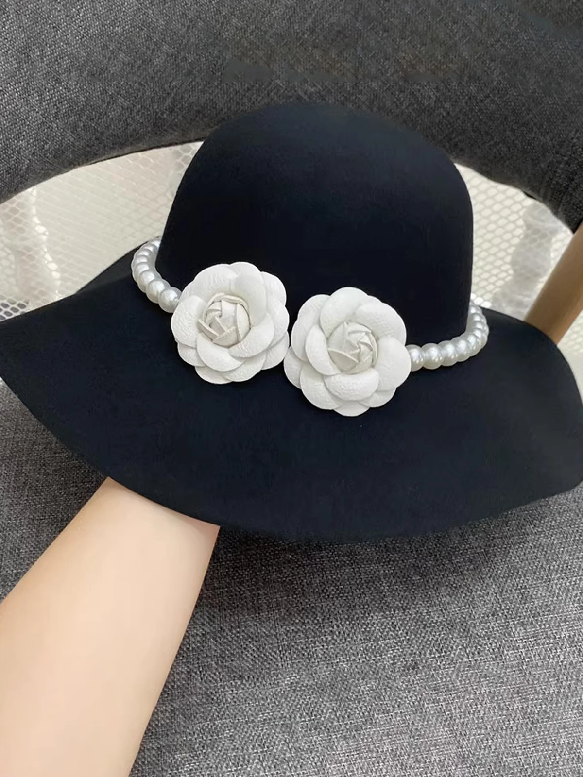 Elegant Regular Prom Plain Hat