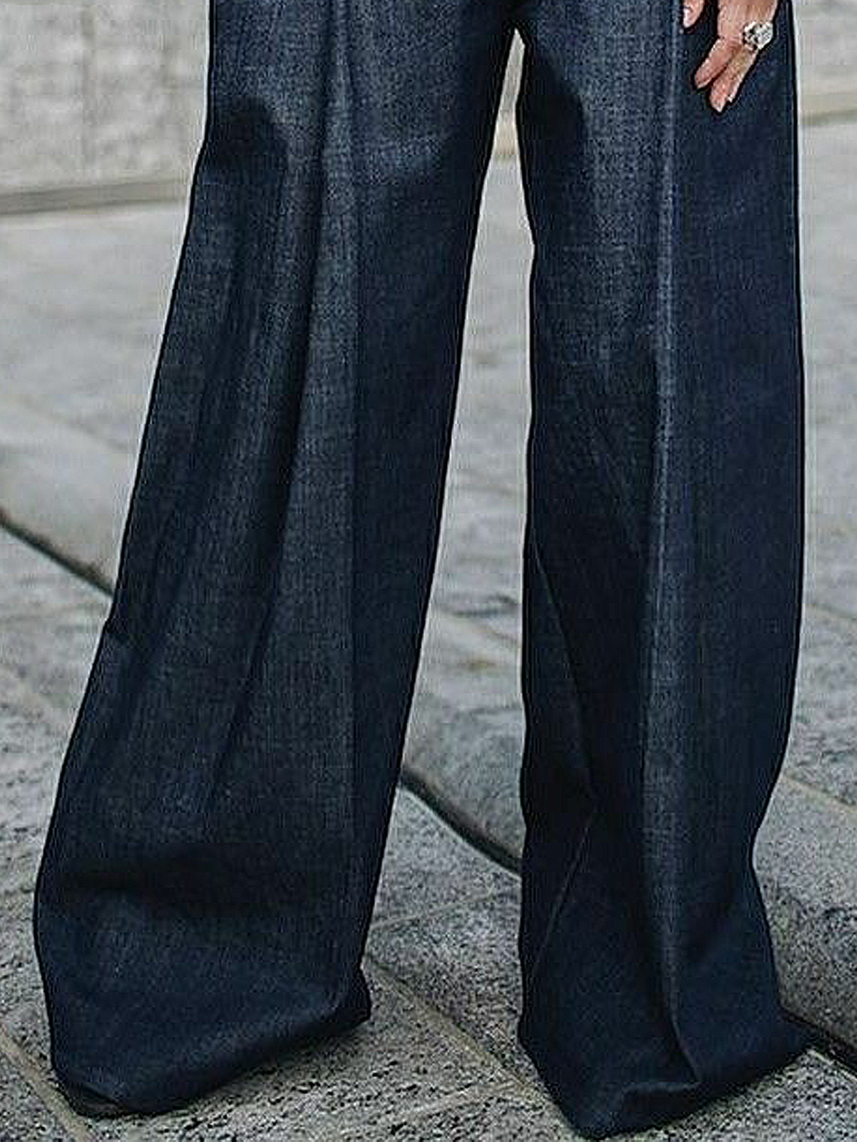 Urban Denim Jeans Wide leg pants