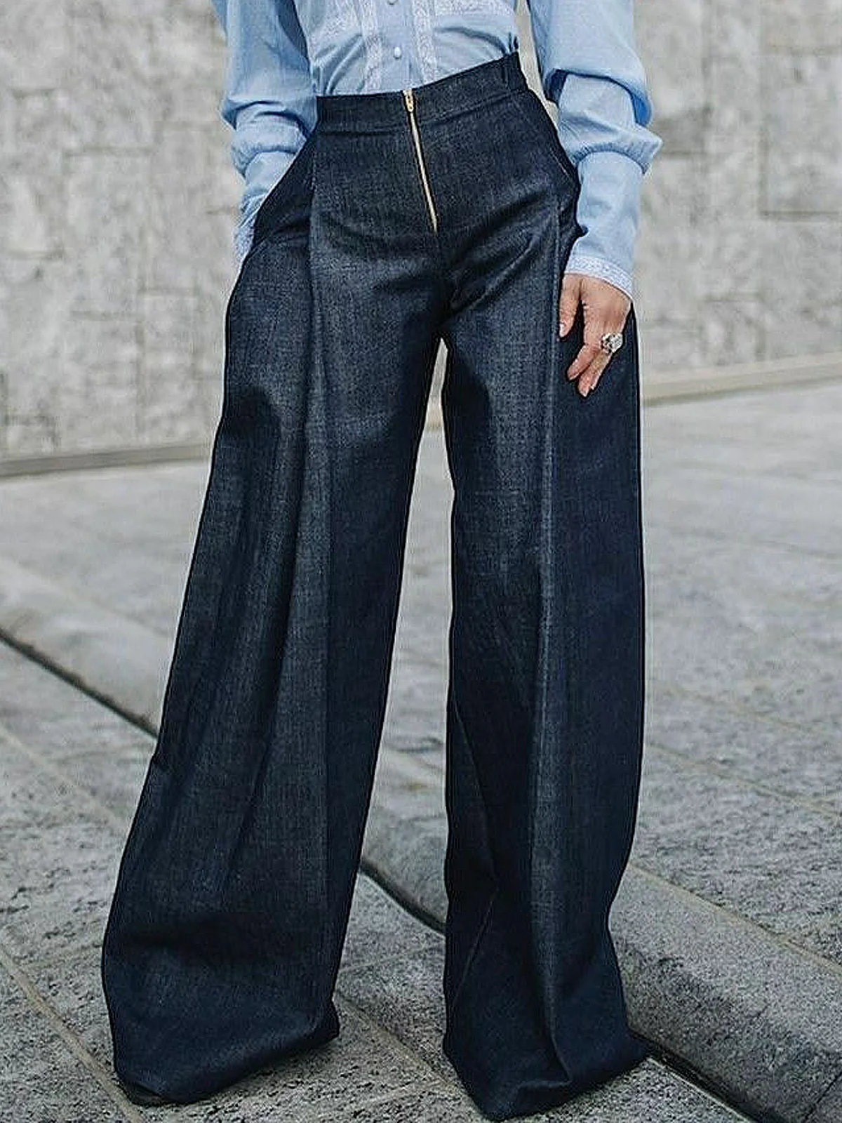 Urban Denim Jeans Wide leg pants