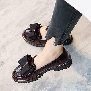 womens chunky loafers