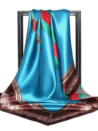 Holiday Geometric Casual Scarf