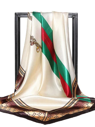 Holiday Geometric Casual Scarf