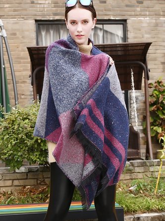 Solid Casual Cashmere Scarves
