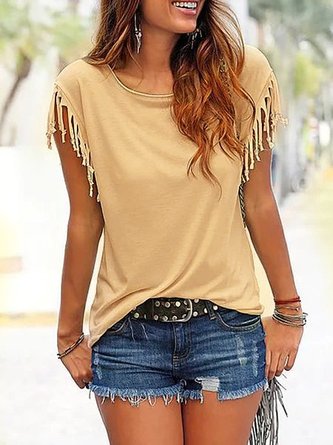 Plain Short Sleeve T-Shirt