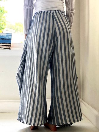 Women Loose Solid Casual Pants