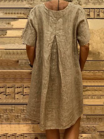 V Neck Mini Dresses A-Line Dress