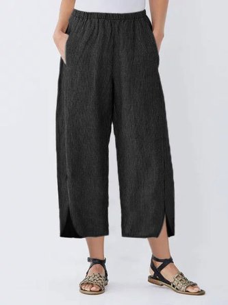 Casual Shift Striped Pants