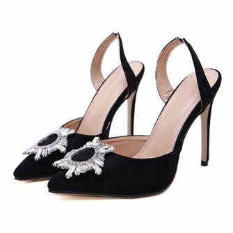 Elegant Stiletto Heel Summer Evening Sandals