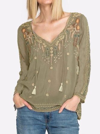 Embroidered Blouse