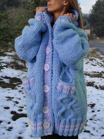 Hoodie Casual Cotton Coat