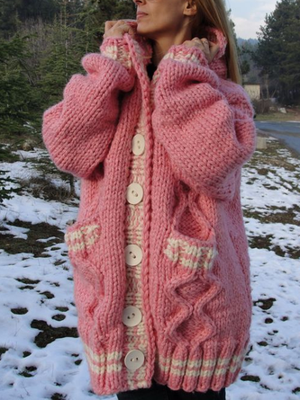 Hoodie Casual Cotton Coat