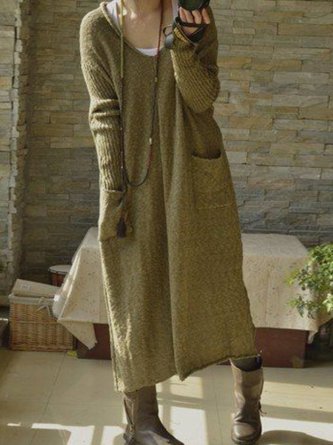 Casual Long Sleeve Dress