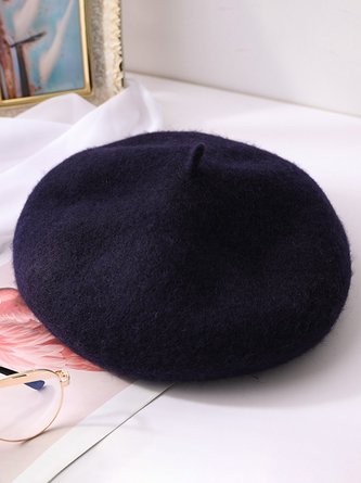 Vintage Winter Warm Wool Beret